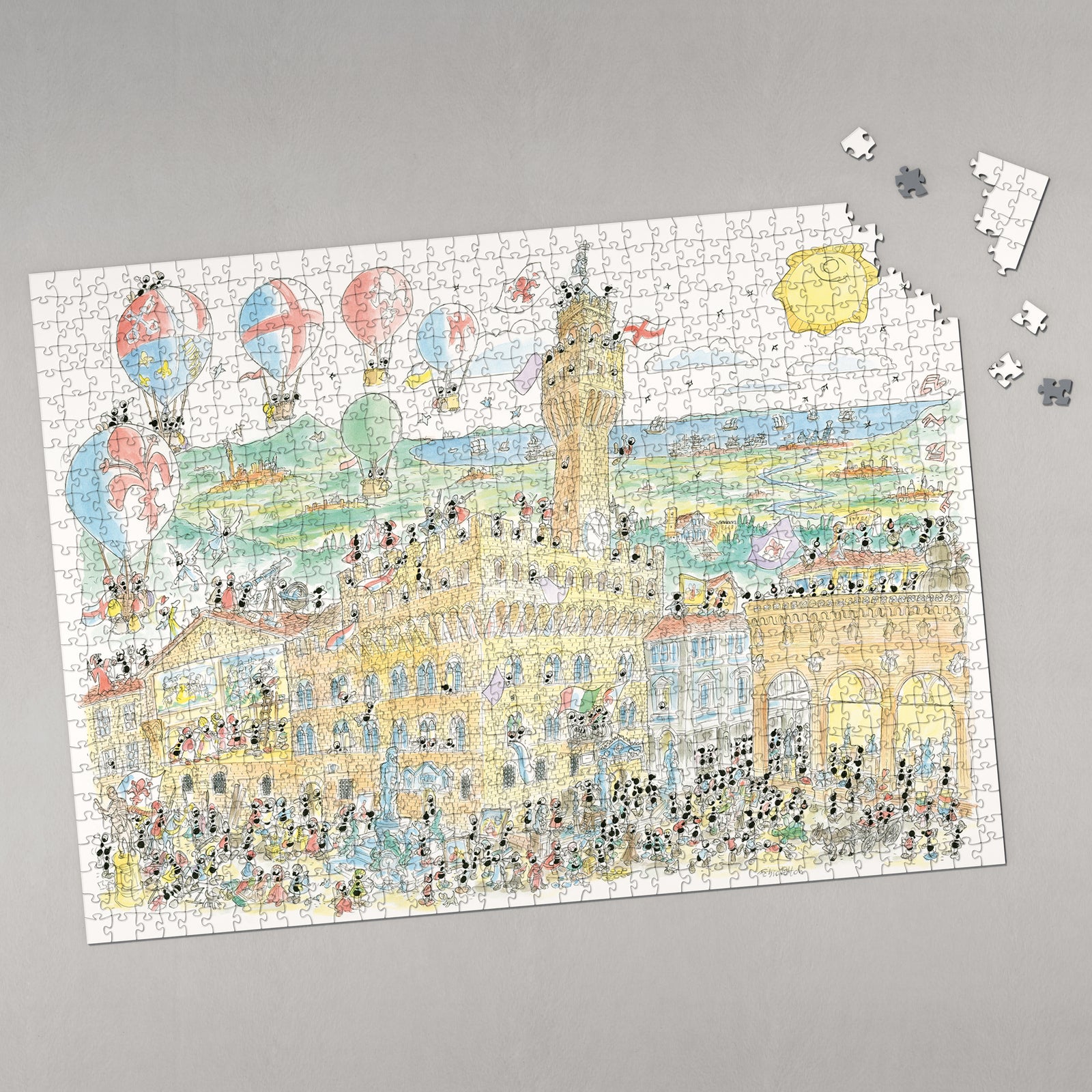 Puzzle "Firenze - Palazzo Vecchio" 1080 pezzi