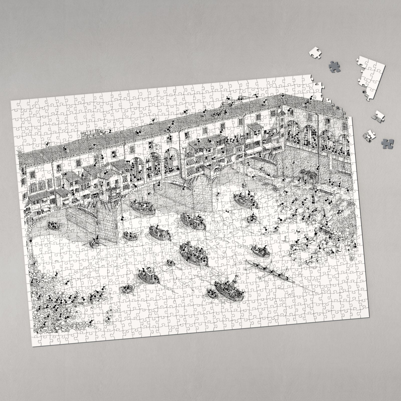 Puzzle "Firenze Ponte Vecchio" 1080 pezzi