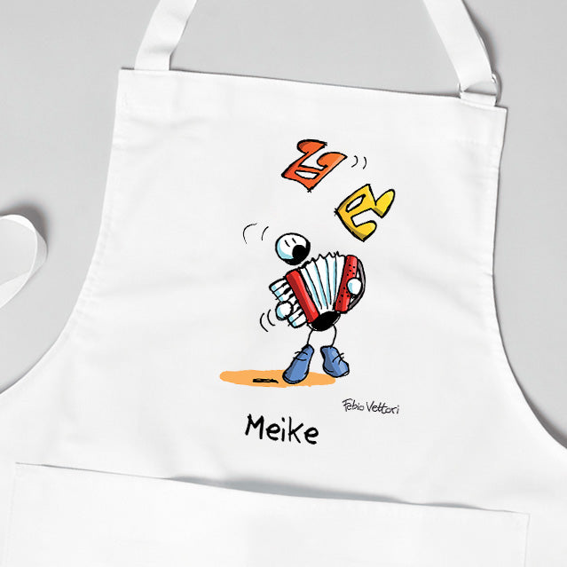 Grembiule Personalizzato "Fisarmonica"