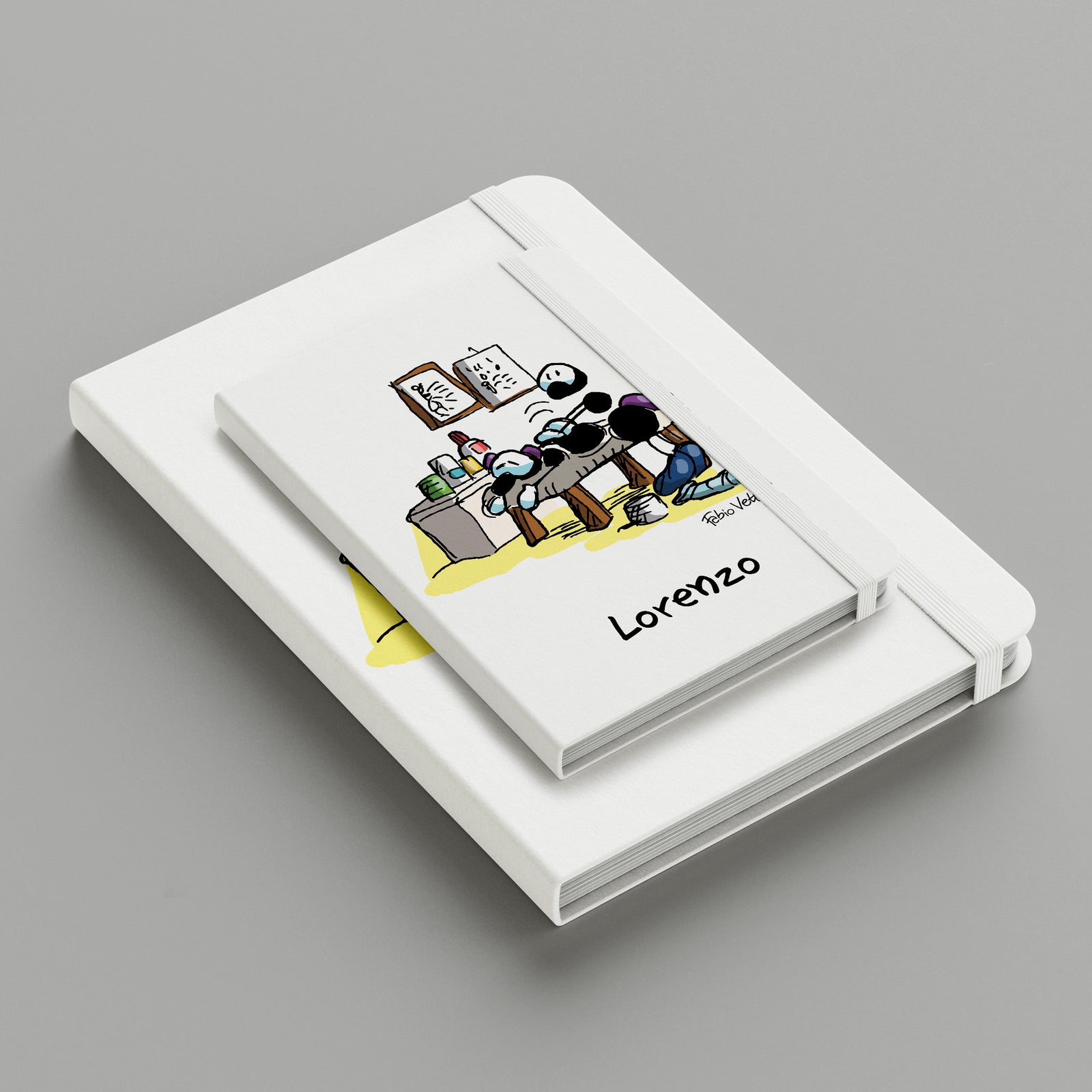 Personalized notebook with the subject "Physiotherapist"