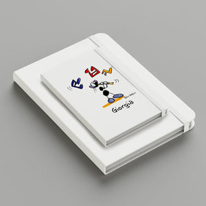 Personalized notebook with the subject "Architect"