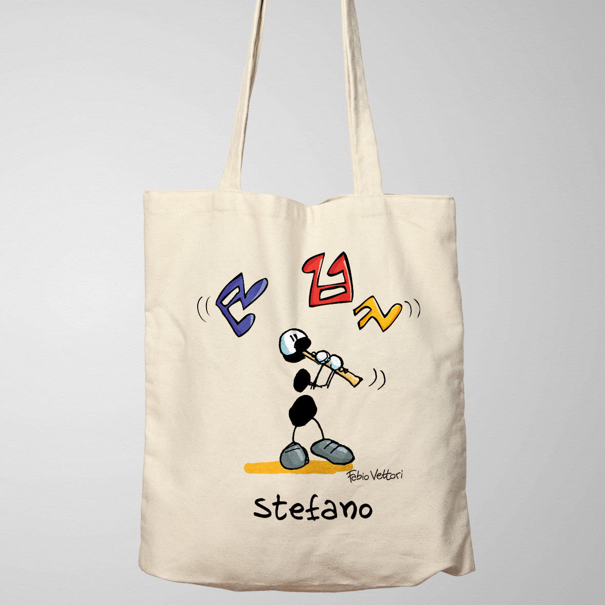 Shopper Personalizzata "Flautista"