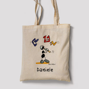 Shopper Personalizzata "Flautista"