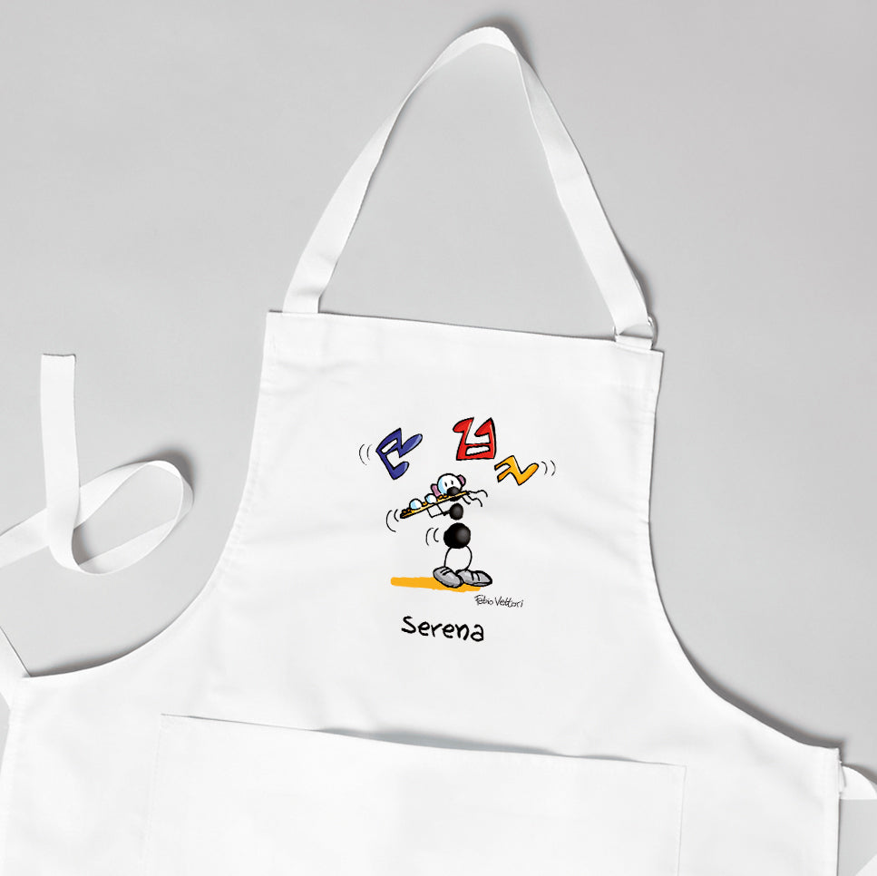 Grembiule Personalizzato "Flauto traverso"