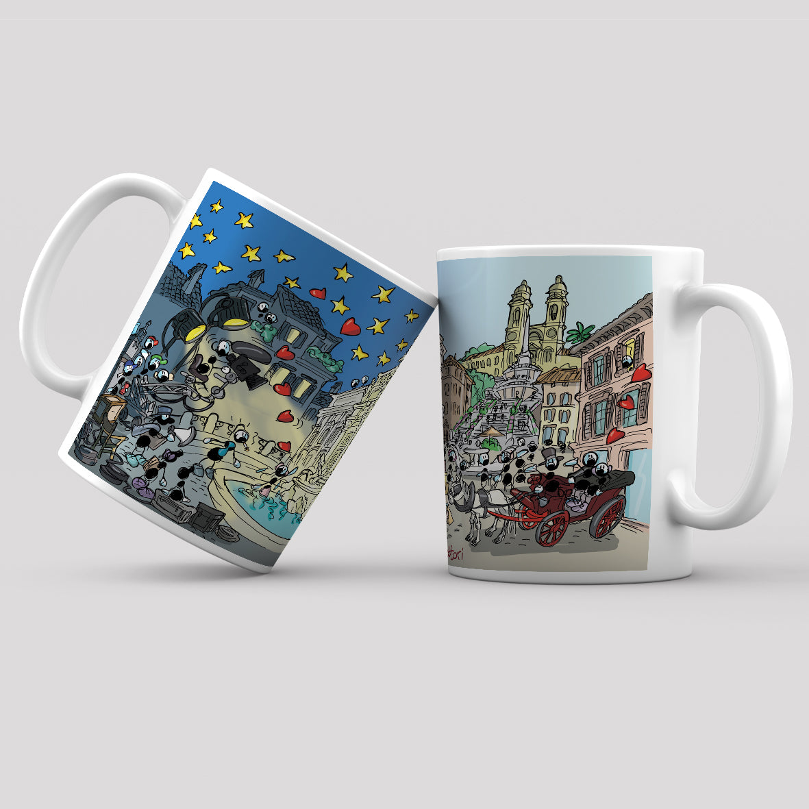 Tazza "Fontana di Trevi"