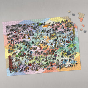 Puzzle "Formiche WI-FI" 1080 pezzi