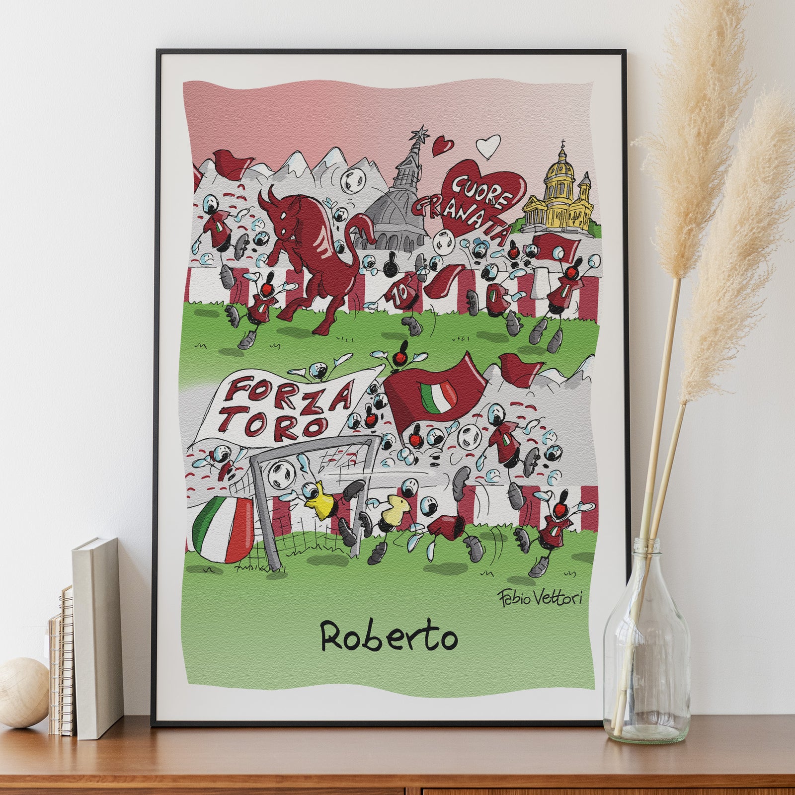 Personalized "Museum Guide" poster print