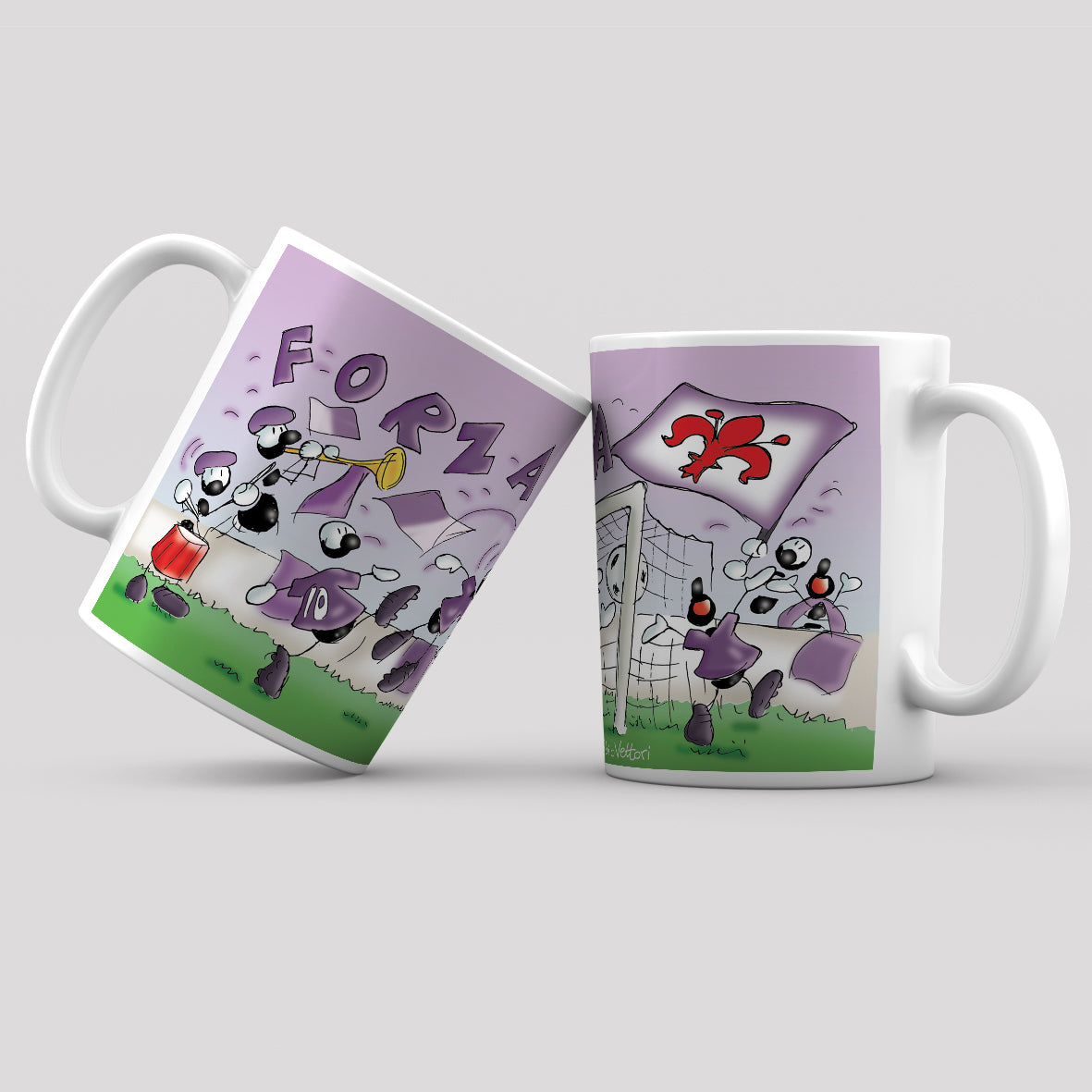 Tazza "Forza Viola"