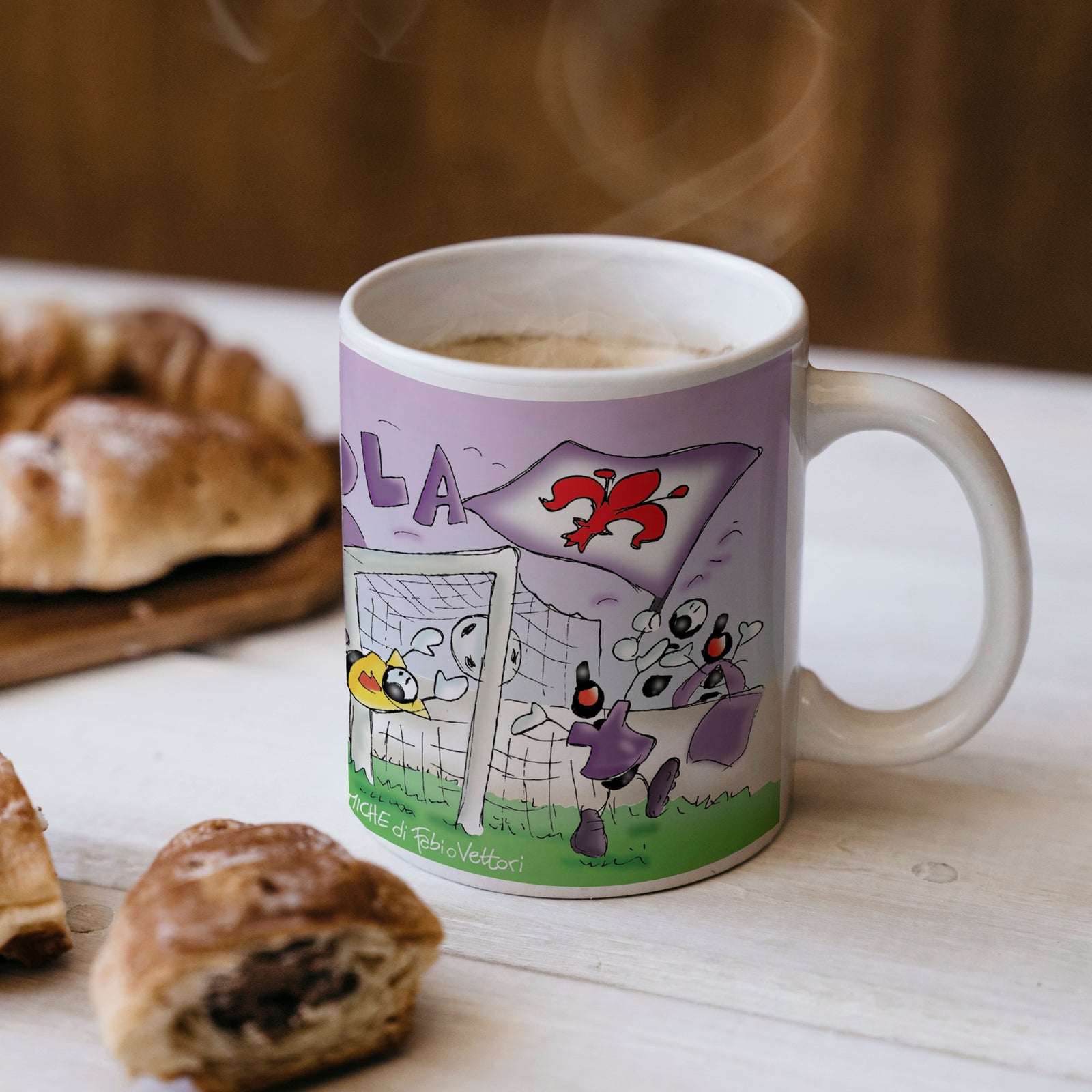 Tazza "Forza Viola"