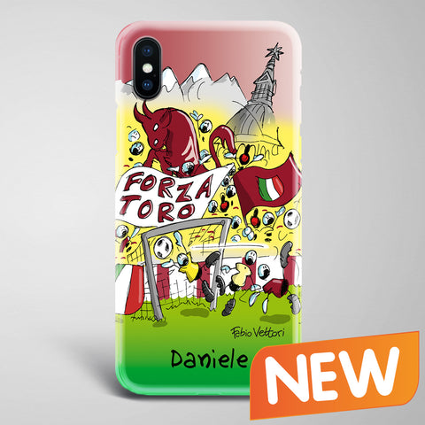 Cover artistica per Smartphone Personalizzata Forza Toro