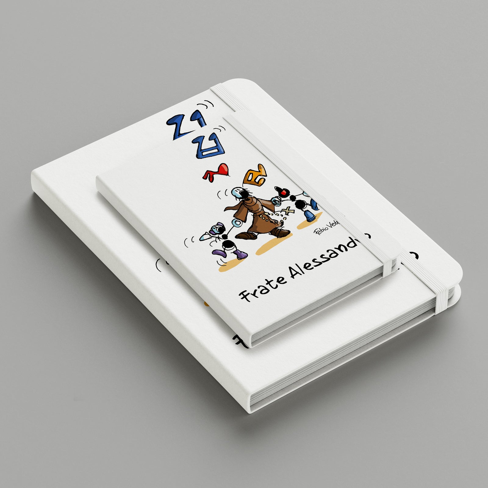 Personalized notebook with "Friar" theme