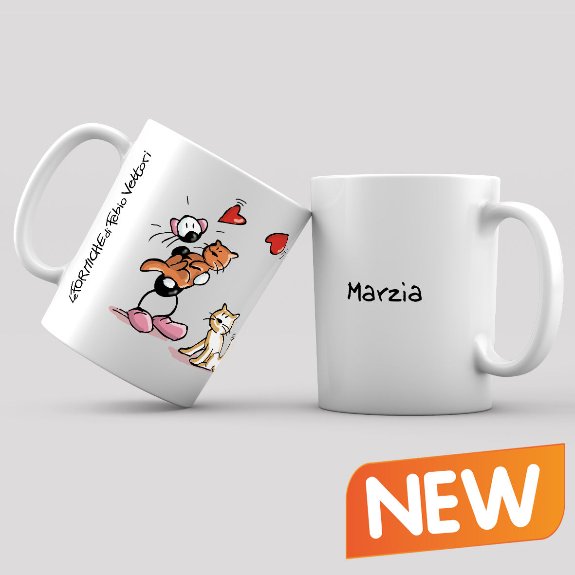 Personalized MUG "Cats"