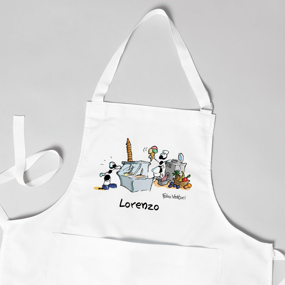 Grembiule Personalizzato "Gelataio"