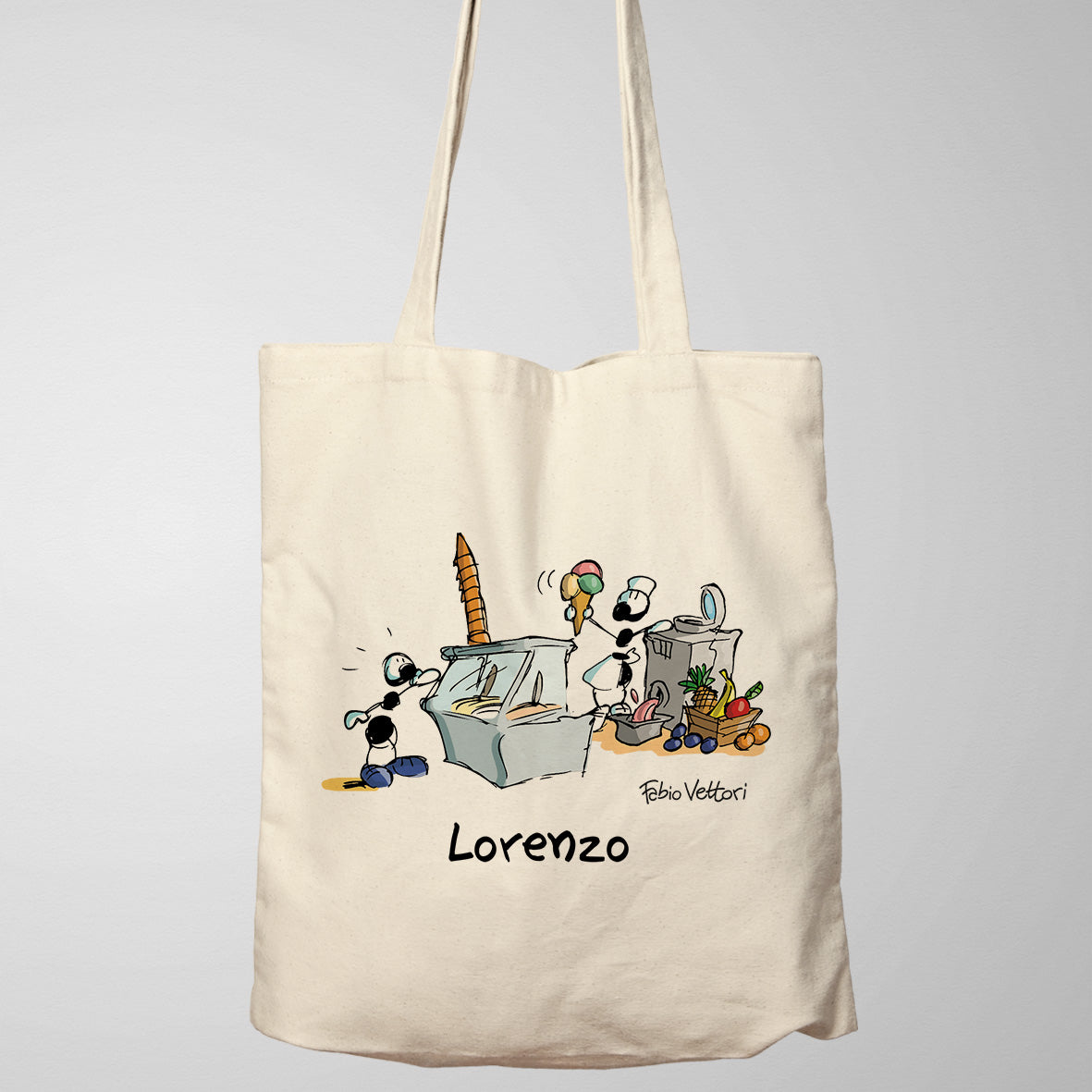 Shopper Personalizzata "Gelatiere"