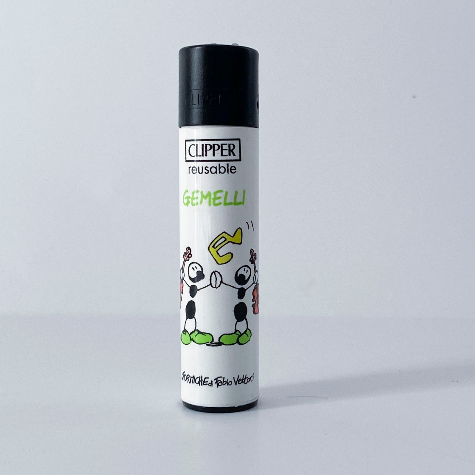 CLIPPER lighter limited series Zodiaco by Fabio Vettori Subject "Gemini"
