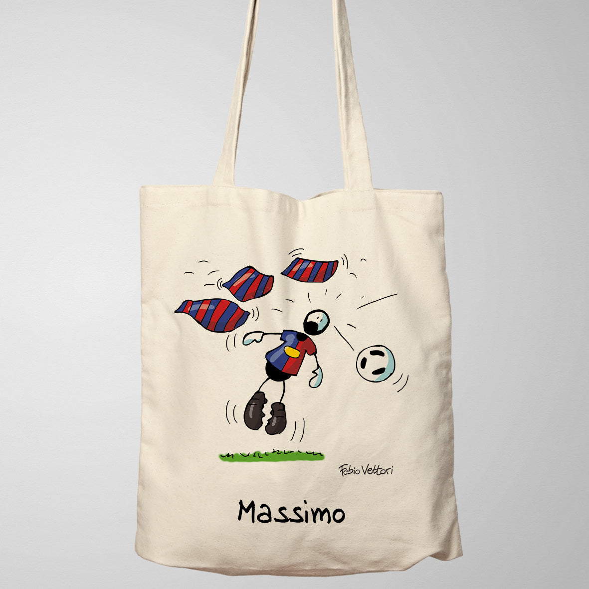 Shopper Personalizzata "Forza Genoa"