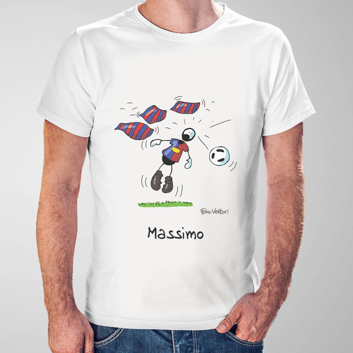 "Black and White" Personalized T-Shirt