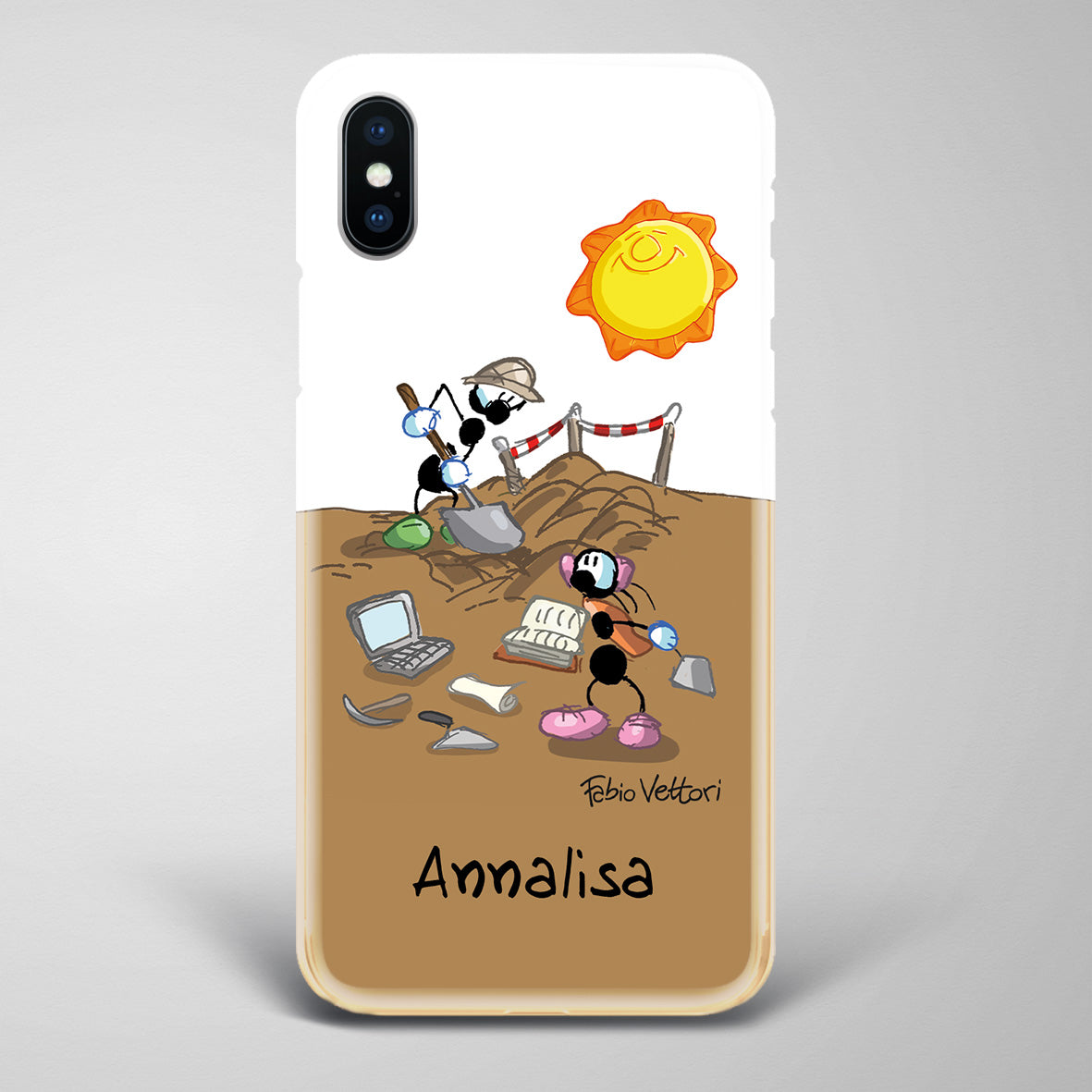 Artistic Smartphone Cover Personalized Decoration on ceramic