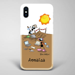 Artistic Smartphone Cover Personalized Decoration on ceramic