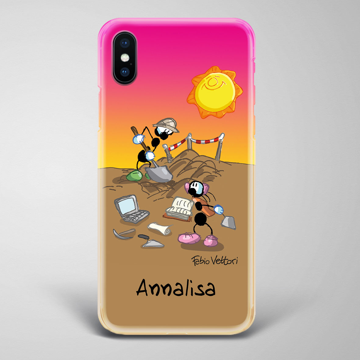 Artistic Smartphone Cover Personalized Decoration on ceramic