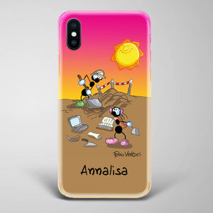 Artistic Smartphone Cover Personalized Decoration on ceramic