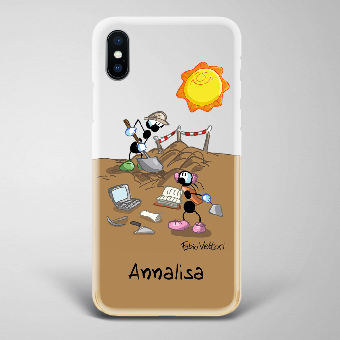 Artistic Smartphone Cover Personalized Decoration on ceramic