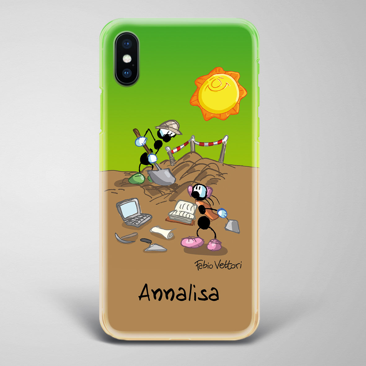 Artistic Smartphone Cover Personalized Decoration on ceramic