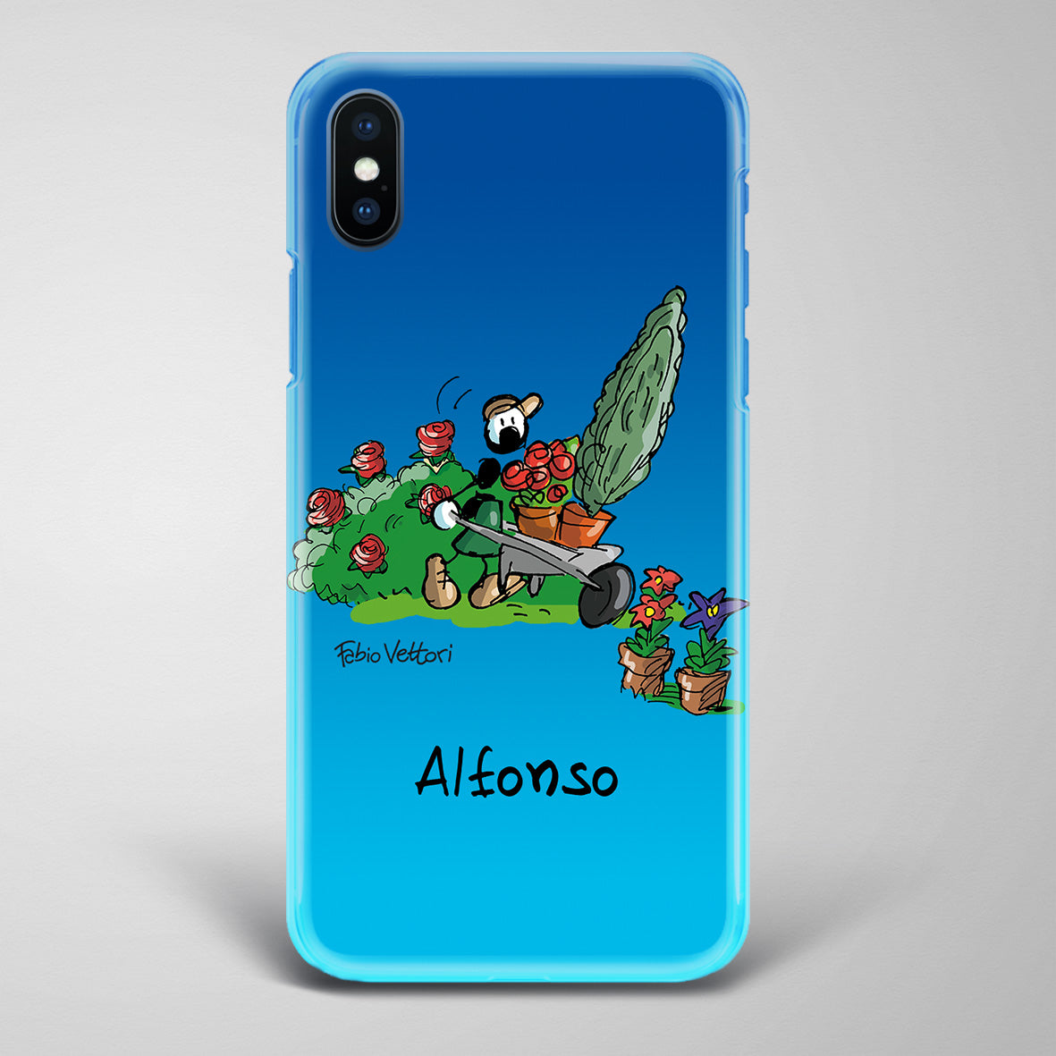 Artistic Smartphone Cover Personalized Decoration on ceramic