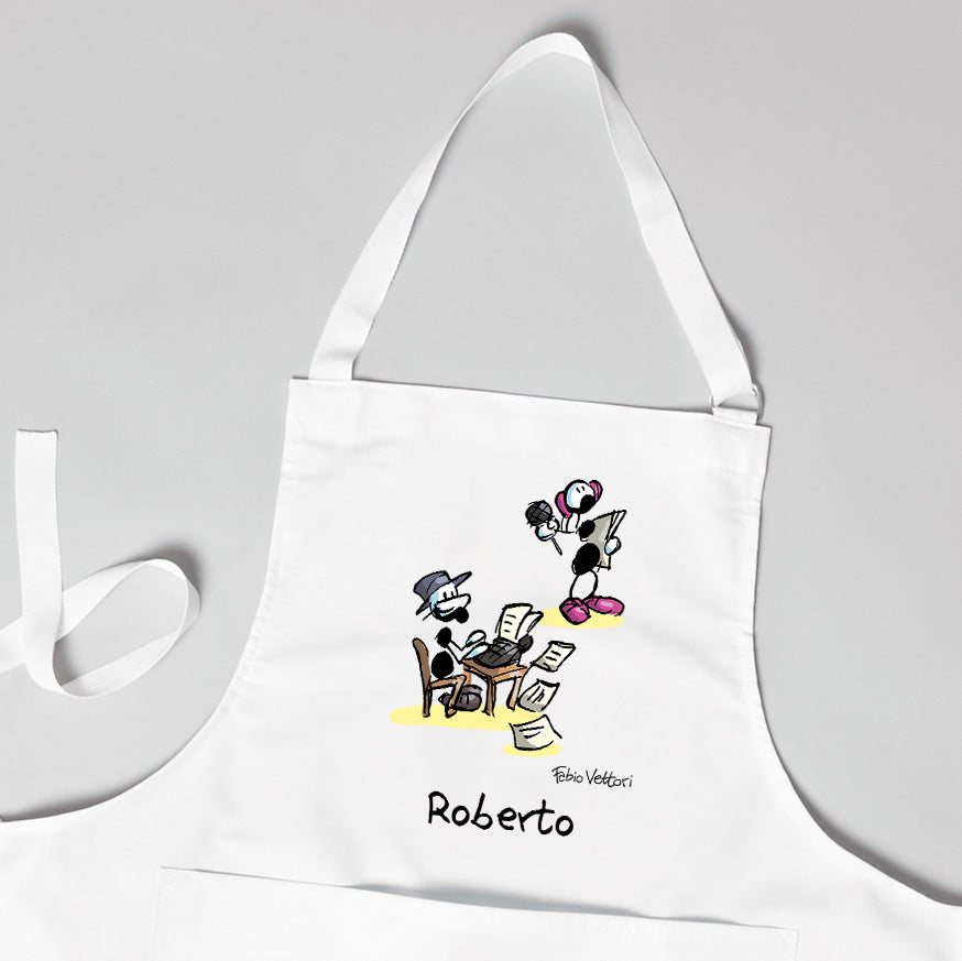 Grembiule Personalizzato "Giornalista"