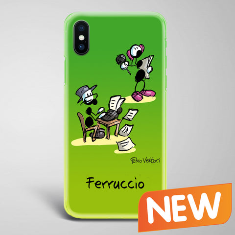 Cover artistica per Smartphone Personalizzata Giornalista