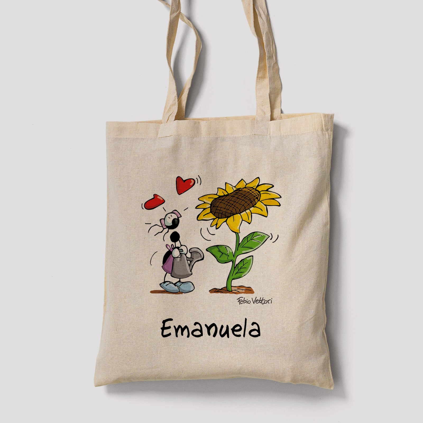 Shopper Personalizzata "Girasole"