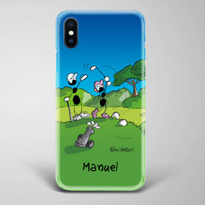 Artistic Smartphone Cover Personalized Decoration on ceramic