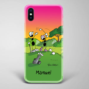 Artistic Smartphone Cover Personalized Decoration on ceramic