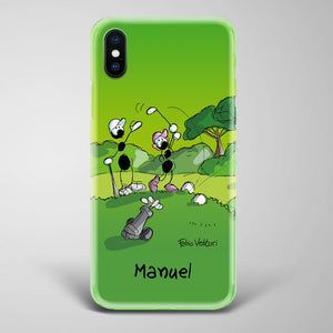 Artistic Smartphone Cover Personalized Decoration on ceramic