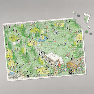 Puzzle "Golf" 1080 pezzi