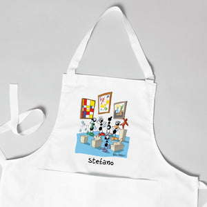 "Museum Guide" Personalized Apron