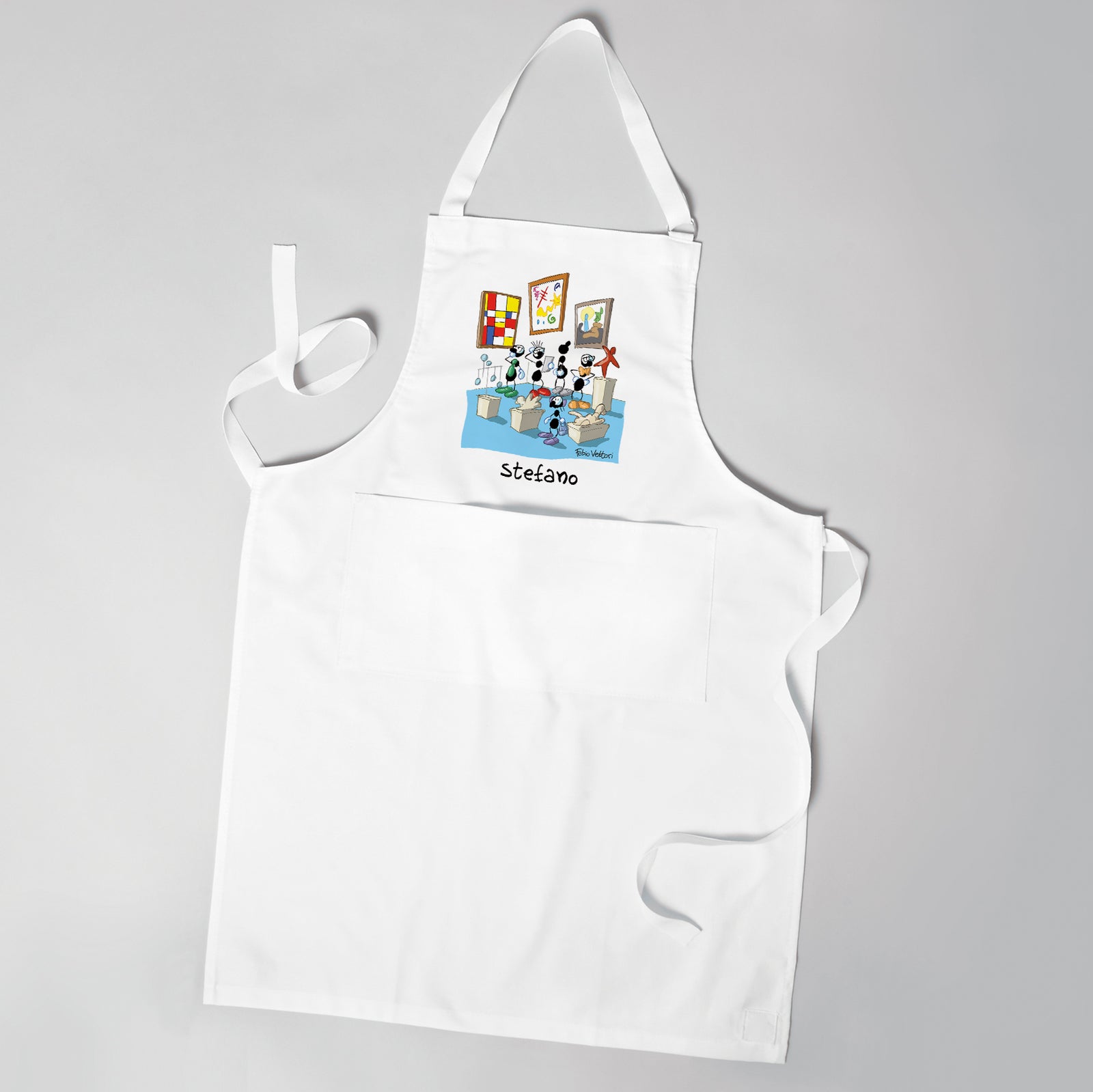 "Museum Guide" Personalized Apron