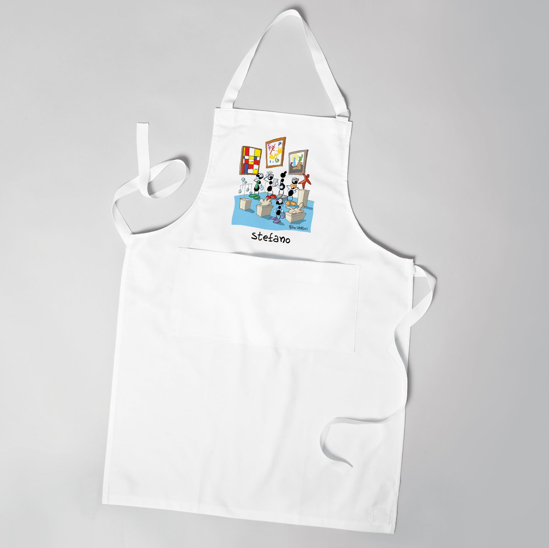 "Museum Guide" Personalized Apron