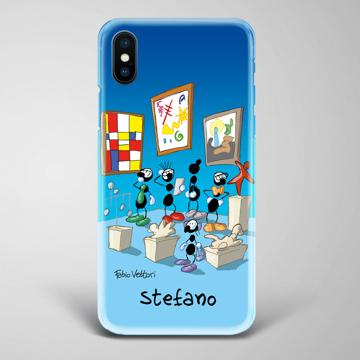 Cover artistica per Smartphone Personalizzata Guida museale