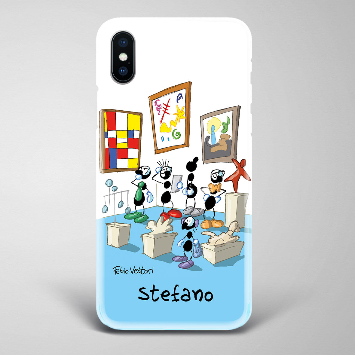 Cover artistica per Smartphone Personalizzata Guida museale