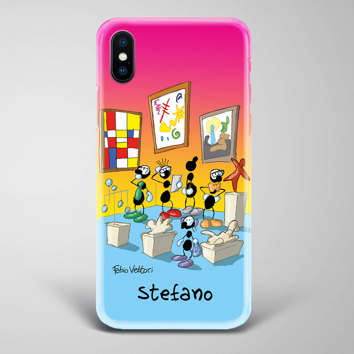 Cover artistica per Smartphone Personalizzata Guida museale