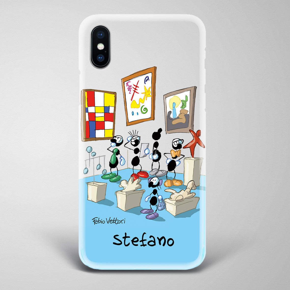 Cover artistica per Smartphone Personalizzata Guida museale