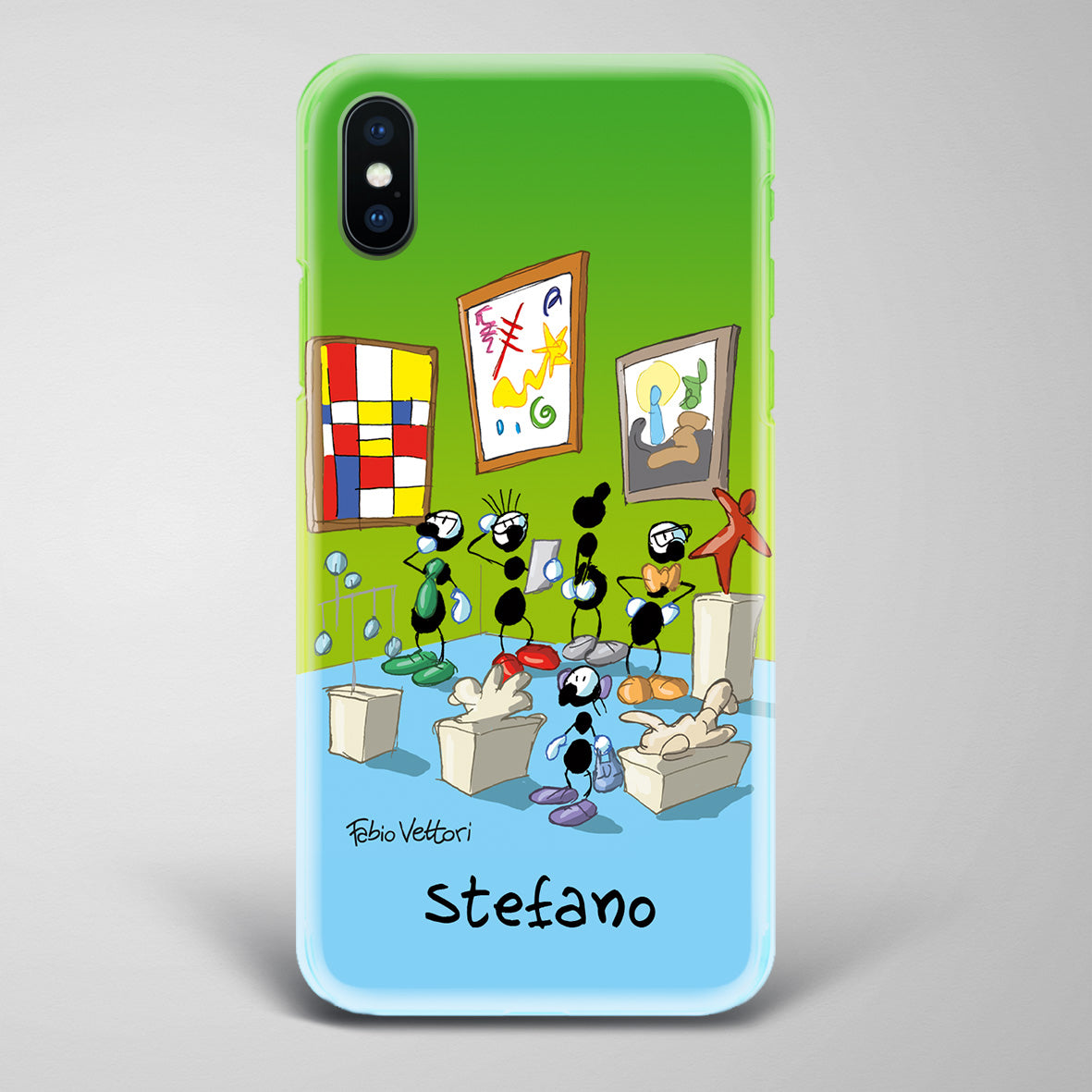 Cover artistica per Smartphone Personalizzata Guida museale
