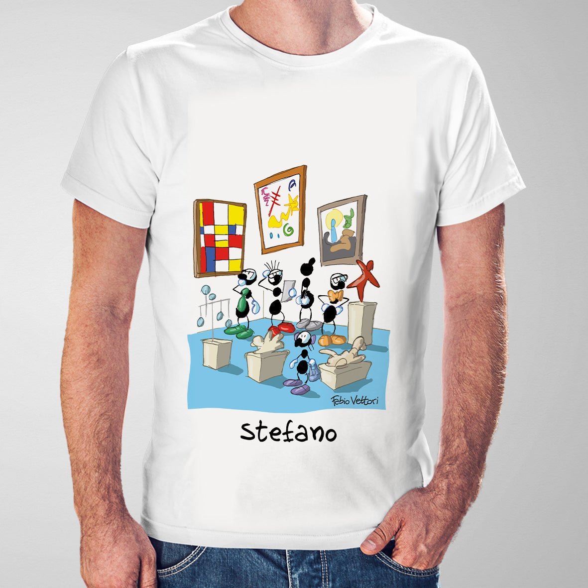 T-Shirt Personalizzata "Guida museale"