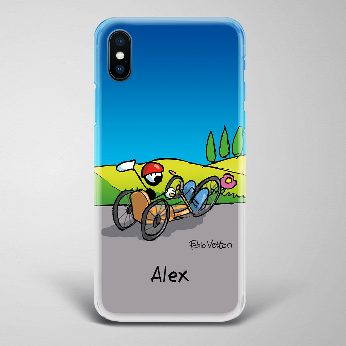 Artistic Smartphone Cover Personalized Decoration on ceramic