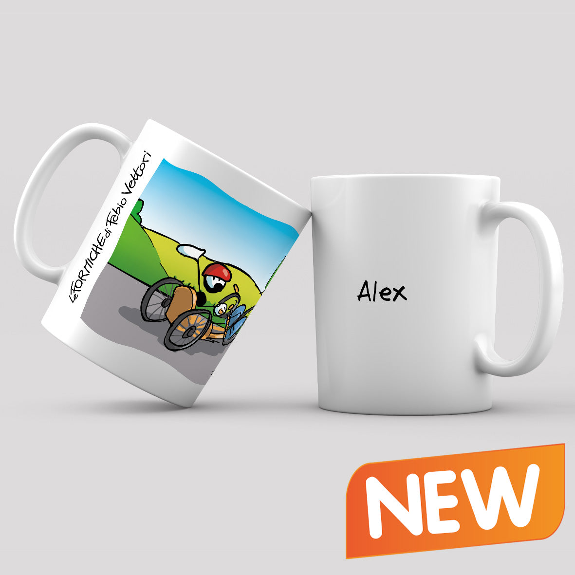 Personalized MUG "Handbike"