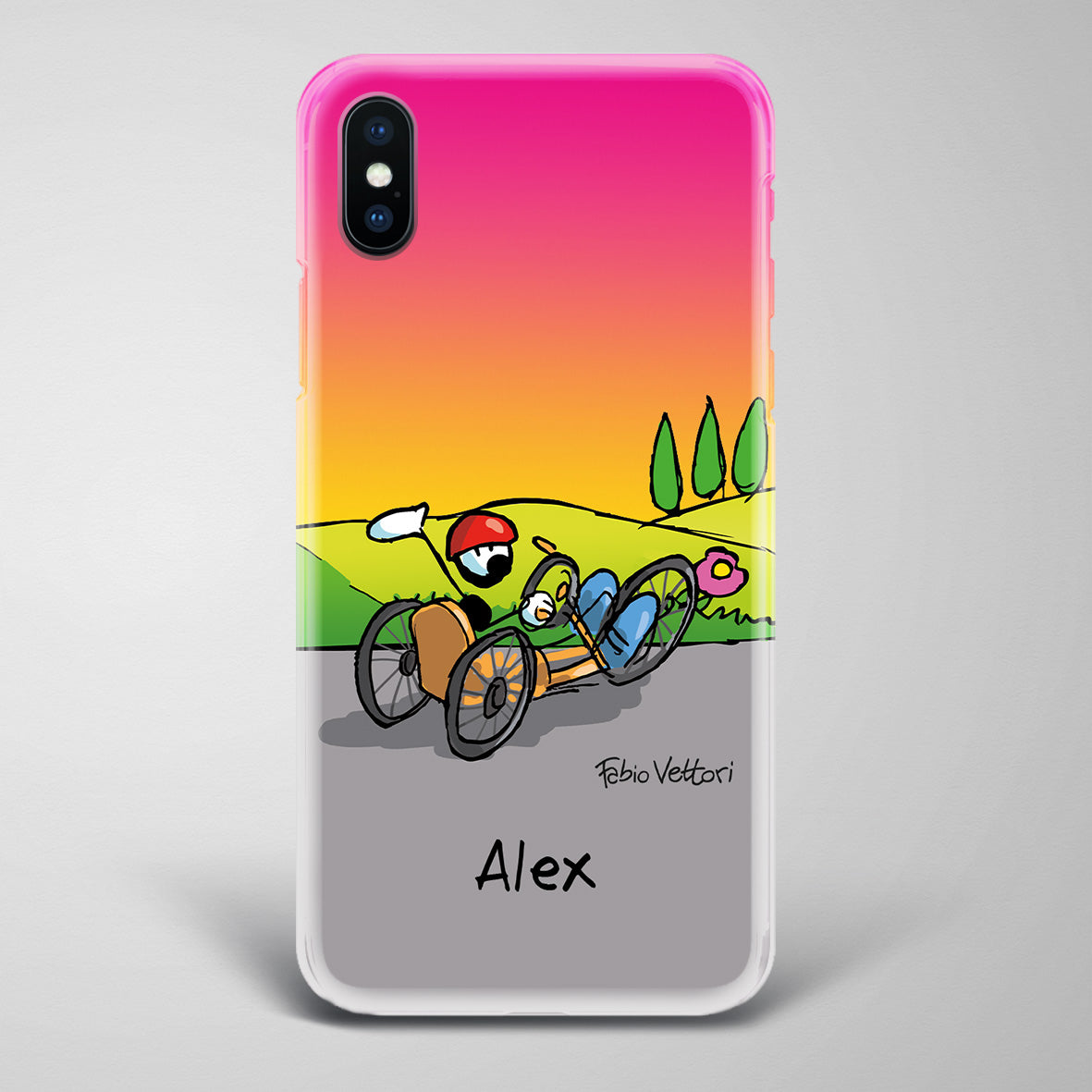 Artistic Smartphone Cover Personalized Decoration on ceramic
