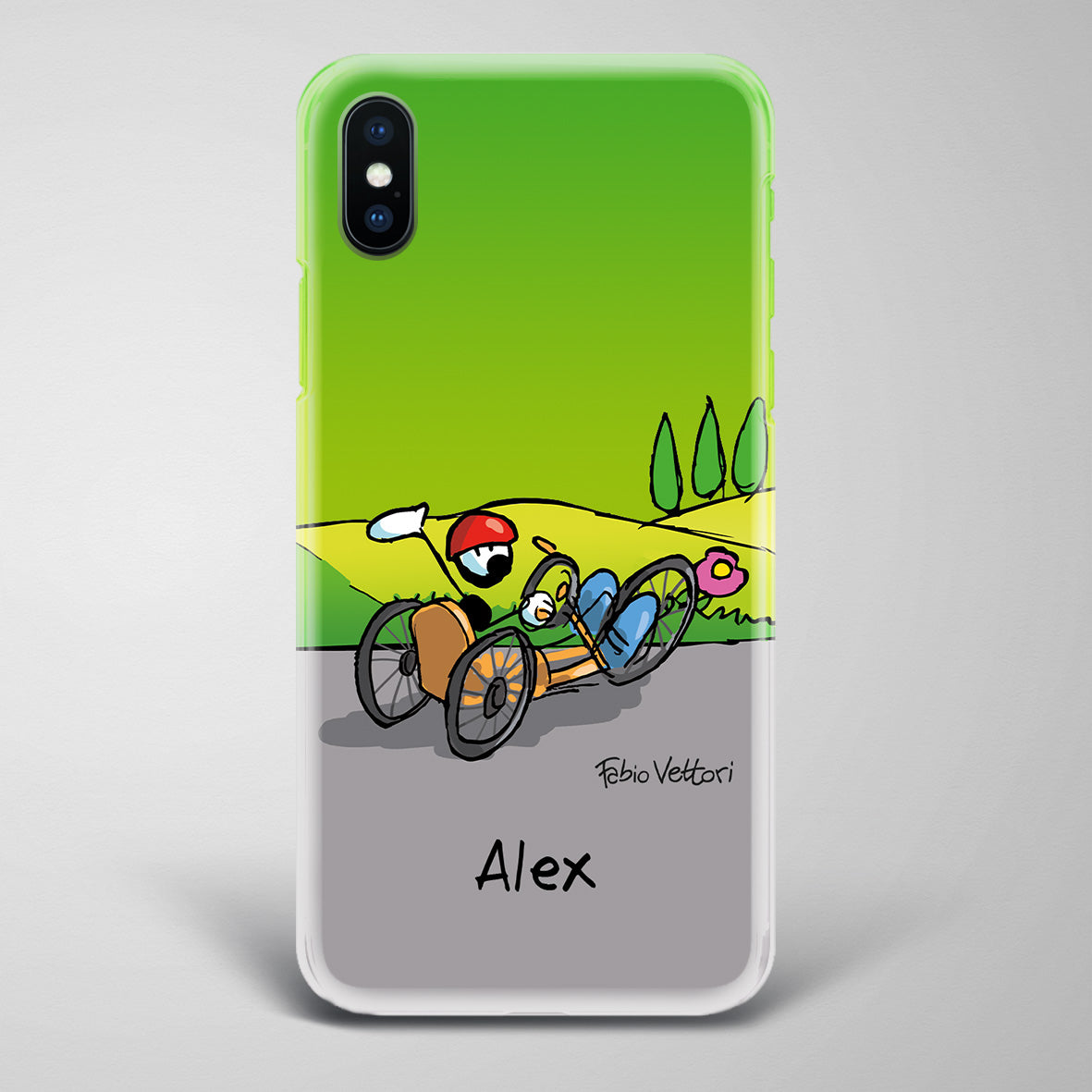 Artistic Smartphone Cover Personalized Decoration on ceramic
