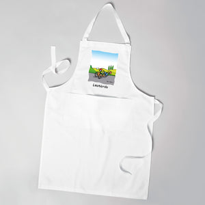 "Handbike" Personalized Apron
