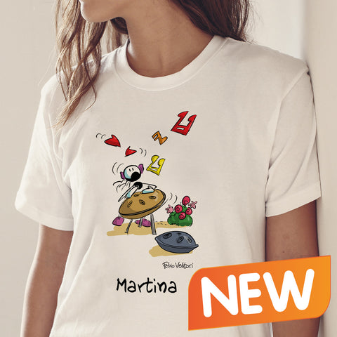 T-Shirt Personalizzata "Handpan"